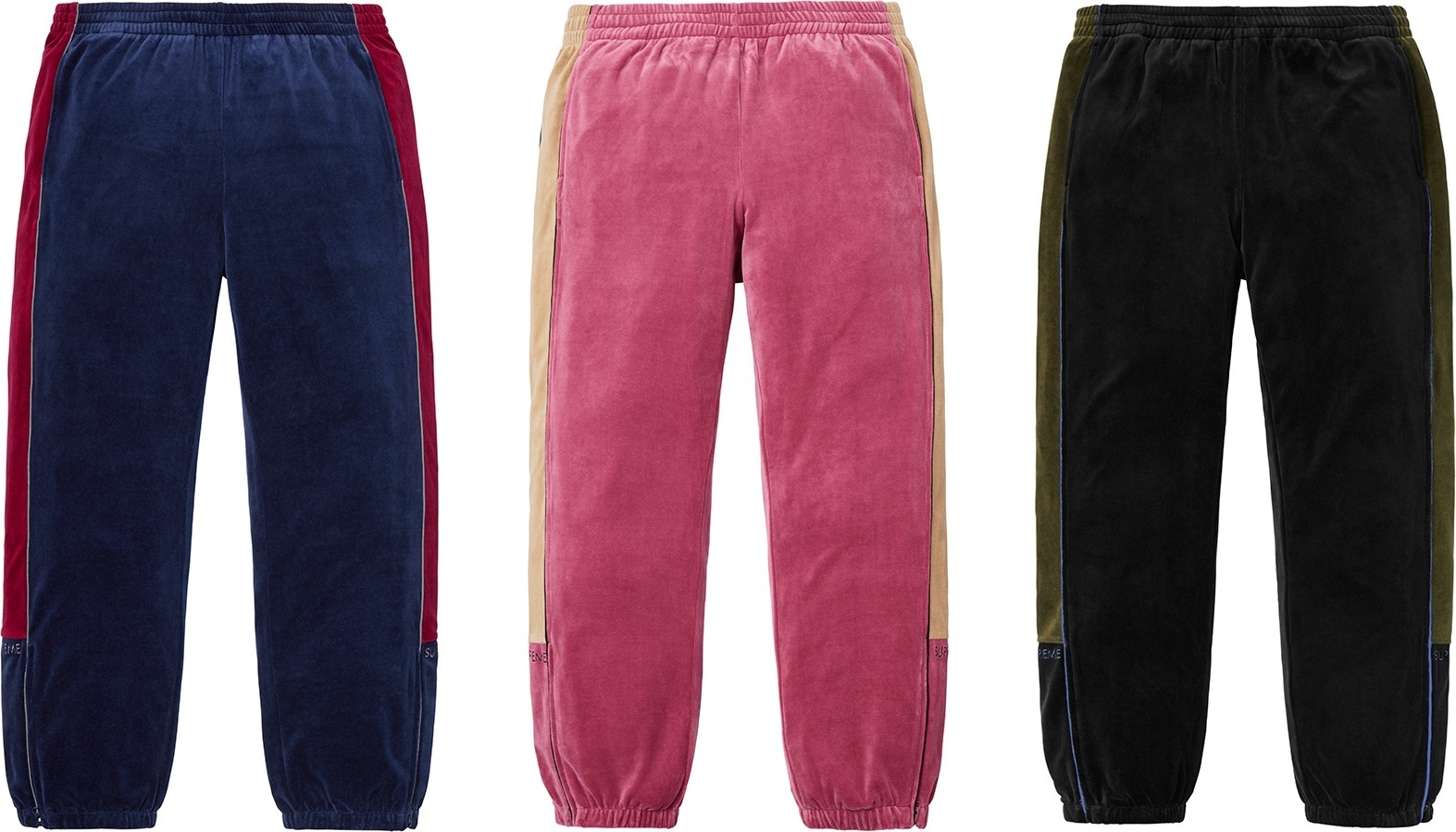 Velour Track Pant